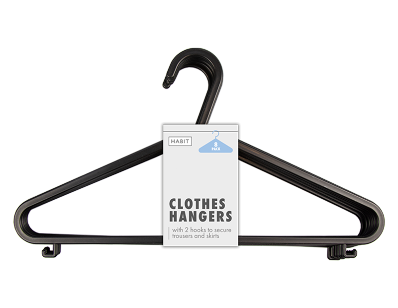 Coat hangers 8 pack